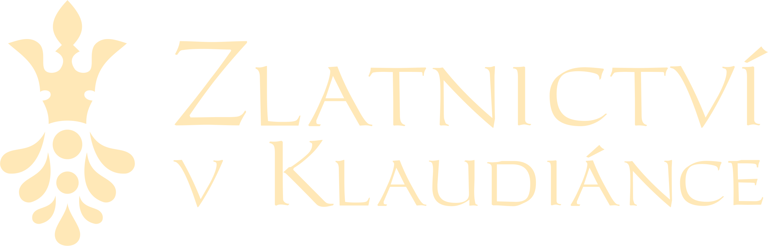 Zlatnictví v Klaudiánce